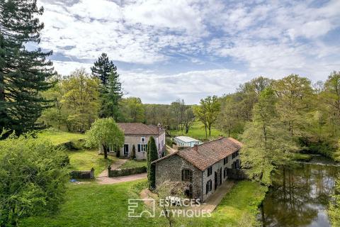 Demeure de charme au bord du Bandiat