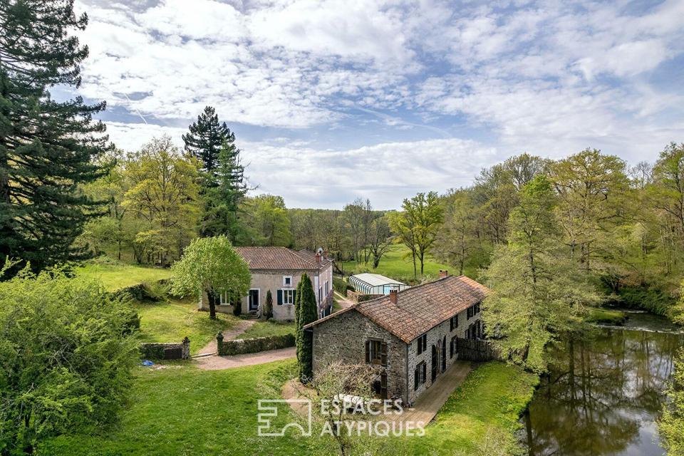 Demeure de charme au bord du Bandiat