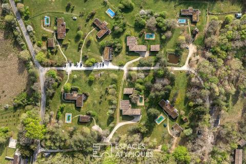 Eco-domaine 5 * au coeur de la capitale truffière – investissement rare et stratégique