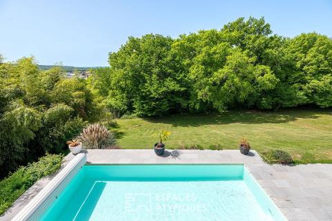 Vue, lumière, horizon : villa contemporaine d&rsquo;exception aux portes de Périgueux
