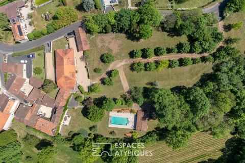 Sublime Chartreuse et sa maison d&rsquo;amis à deux pas des commerces.