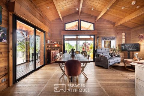 Maison d’architecte en bois construite en 2012