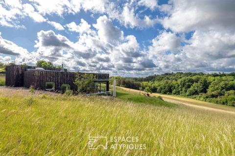 Maison d&rsquo;architecte et sa vue panoramique