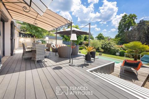 A charming house with a strong character, offering independence combined with privacy.