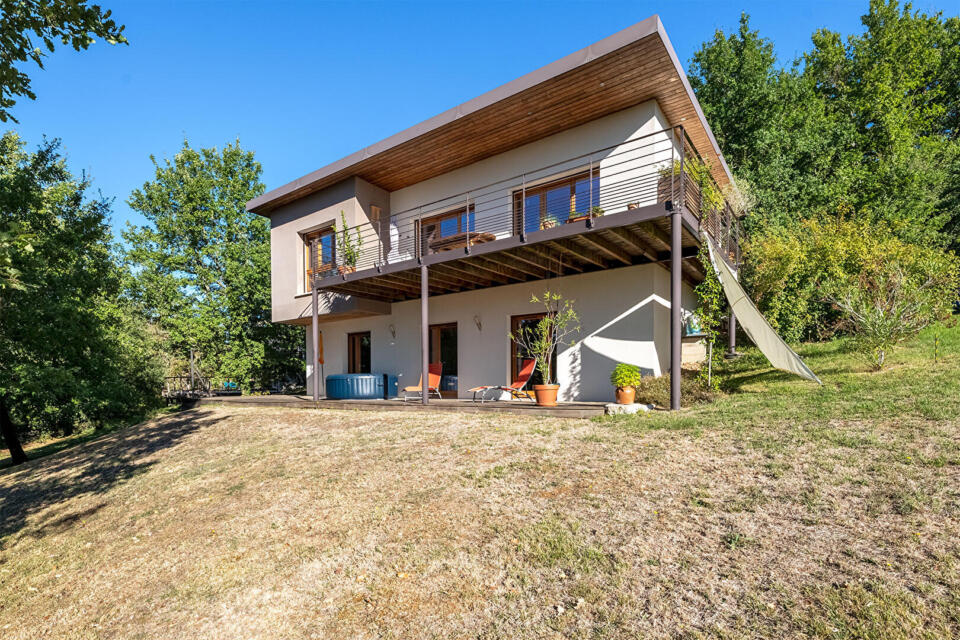 Maison d'architecte en forêt de Saint Astier