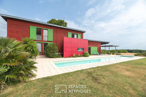 Oeuvre architecturale en plein air, en Périgord Vert