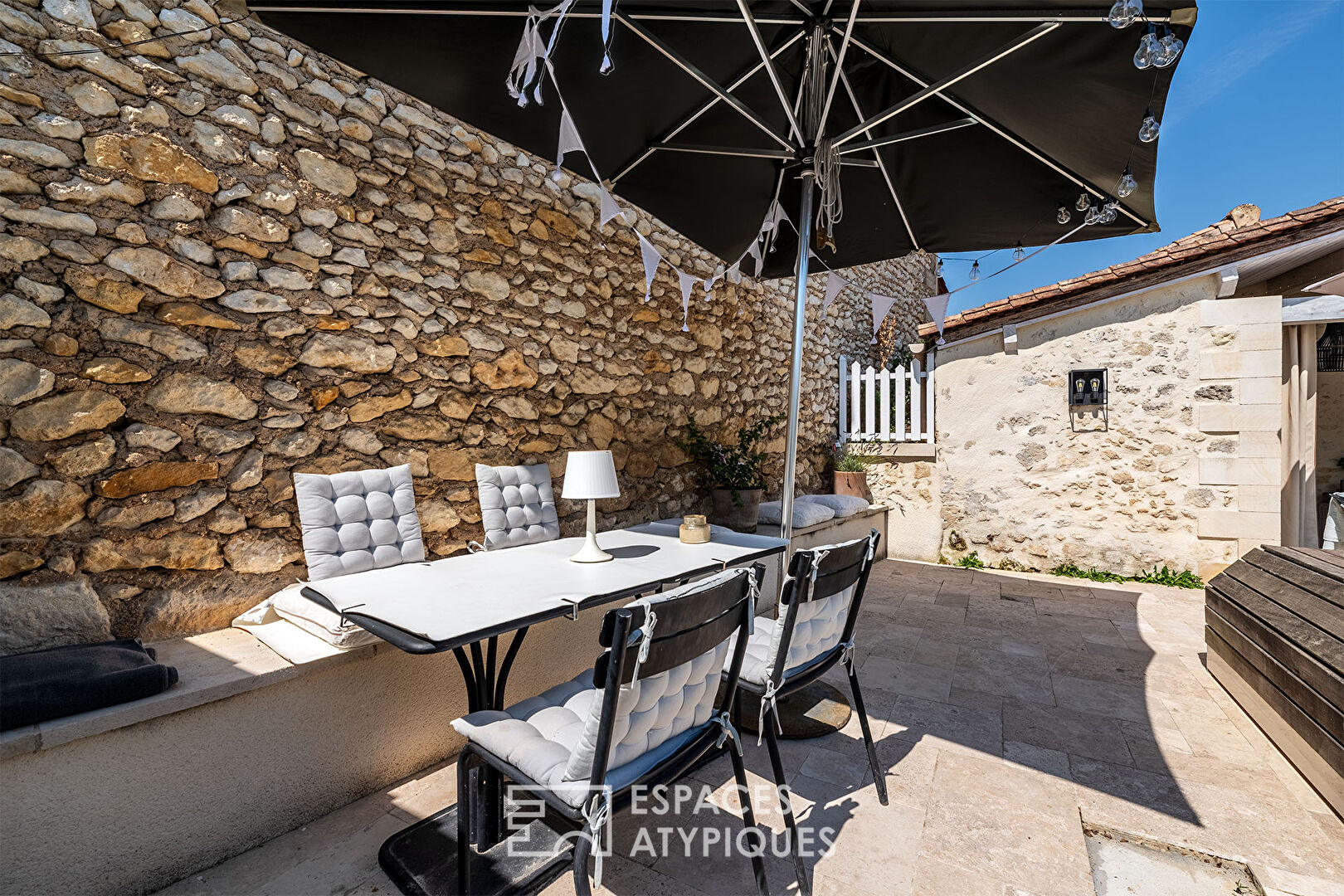Charming stone house from the mid-17th century.