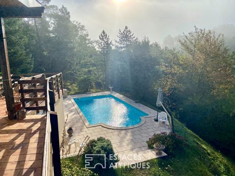 Maison d’architecte en coeur de forêt et sa vue époustouflante