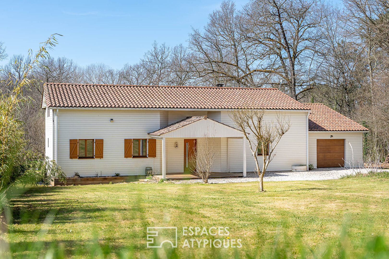 Maison de campagne à ossature bois  3/4 chambres