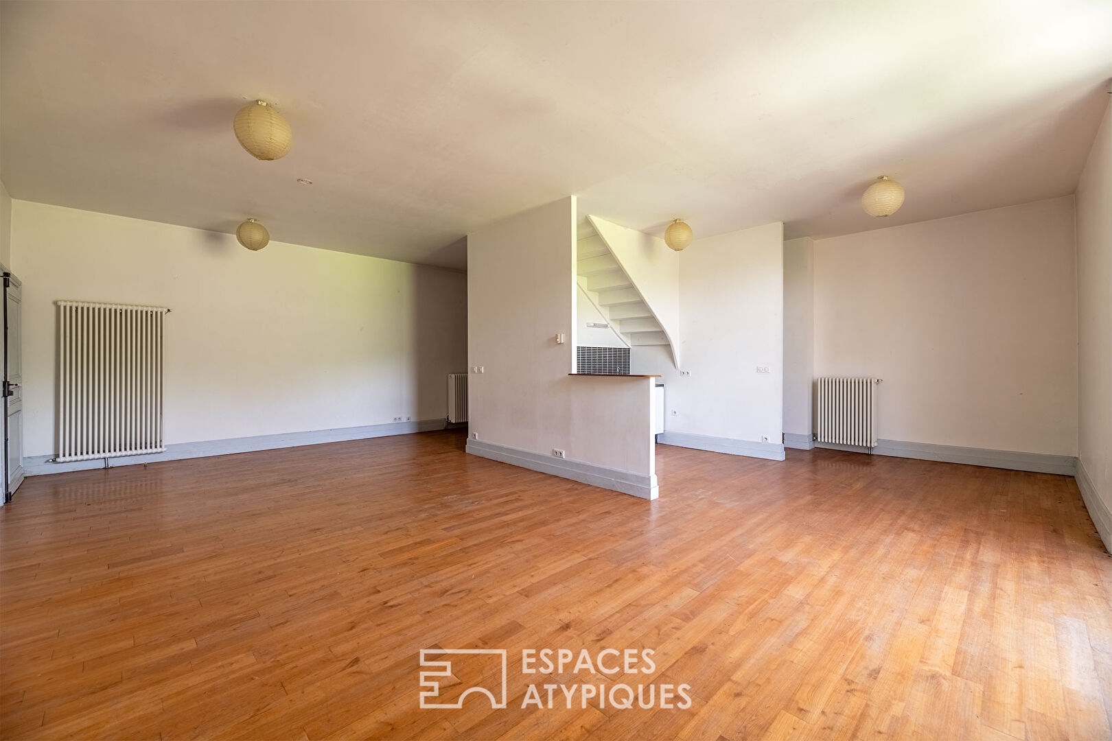 Appartement de standing en dernier étage au château