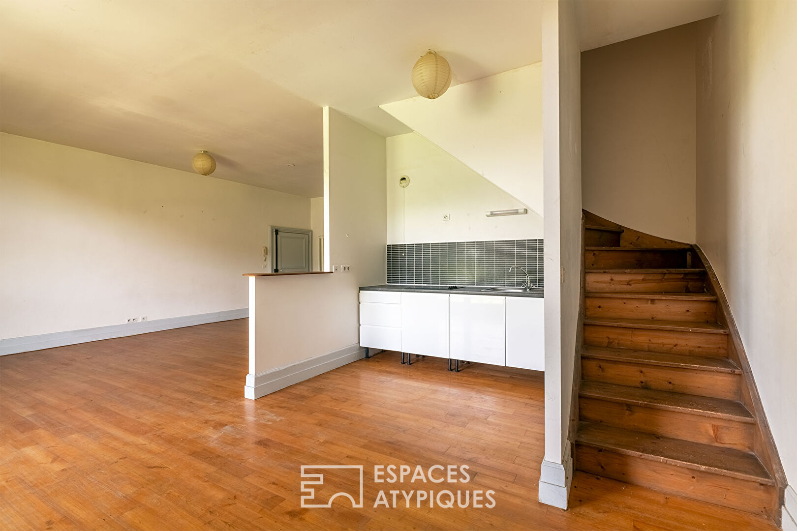 Appartement de standing en dernier étage au château