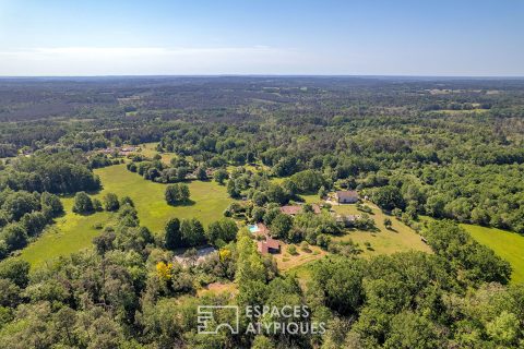 Propriété de caractère en Périgord Vert à l’orée de la forêt