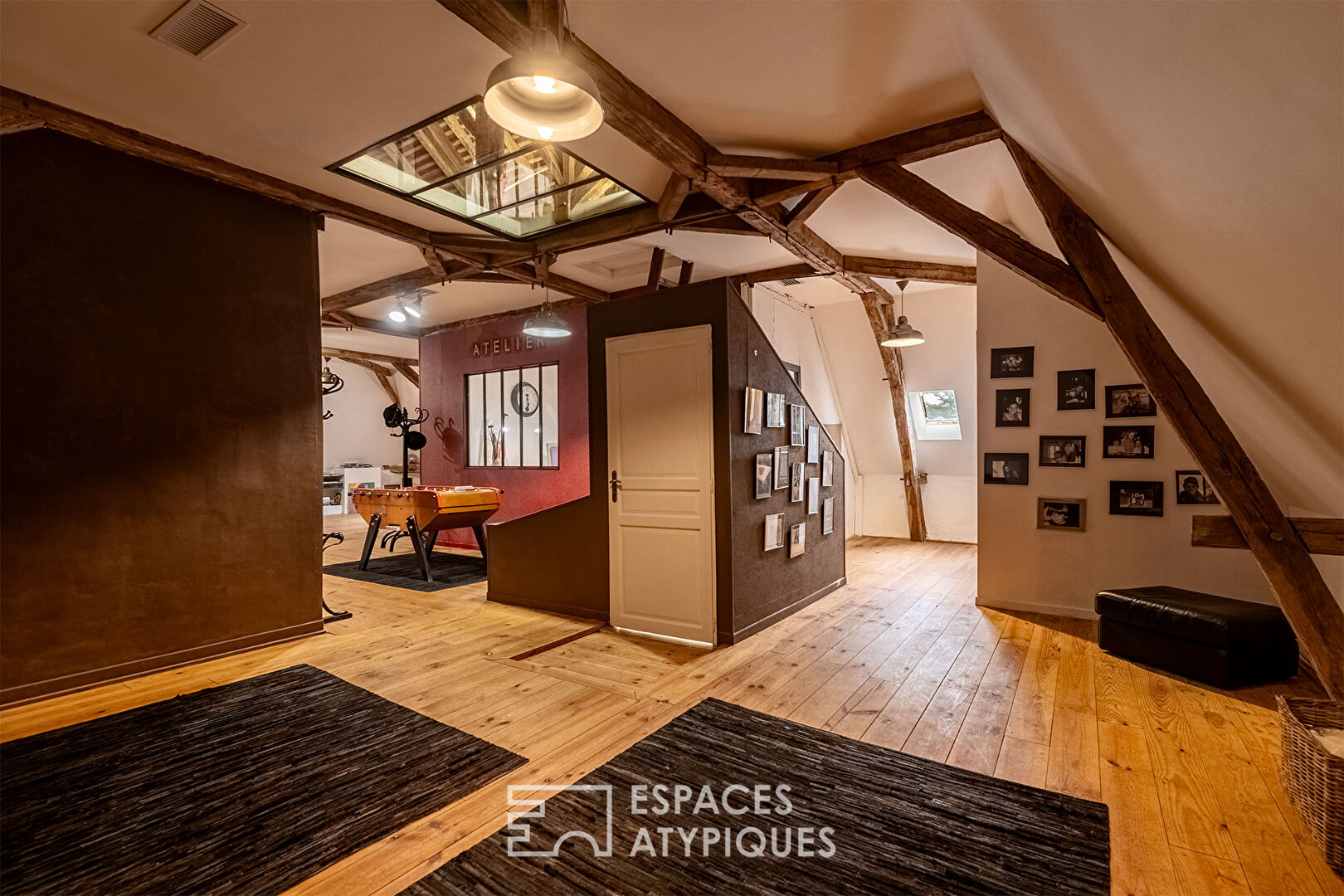 Renovated mansion at the gates of Bergerac town center.
