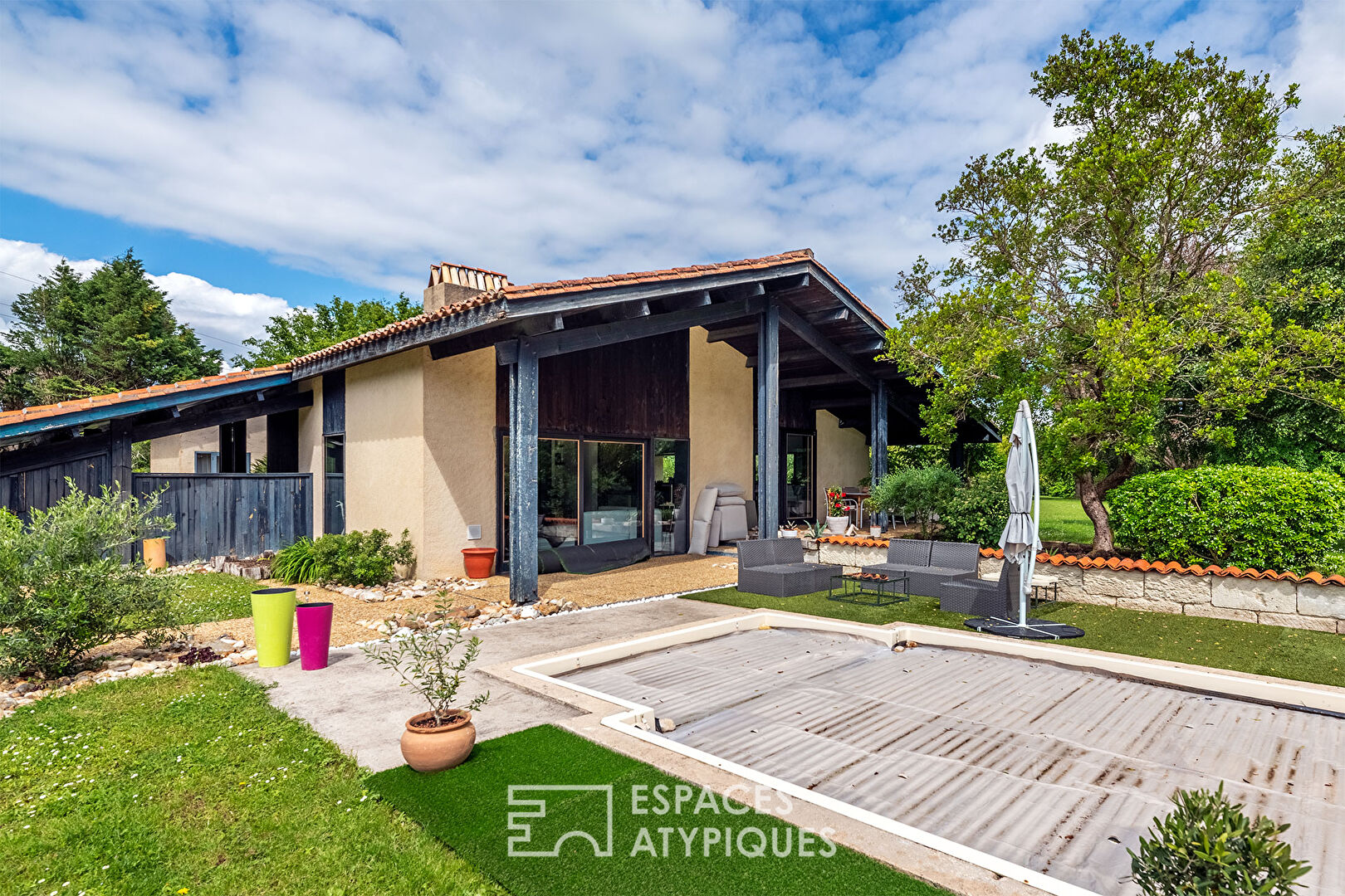 Maison d’architecte et son parc paysager