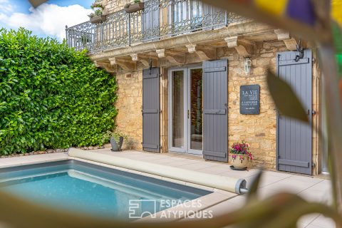 Elegant bourgeois house in the heart of a bastide