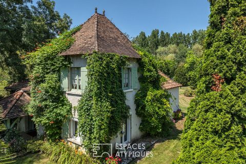 17th century mill in Périgord, a setting of serenity and elegance
