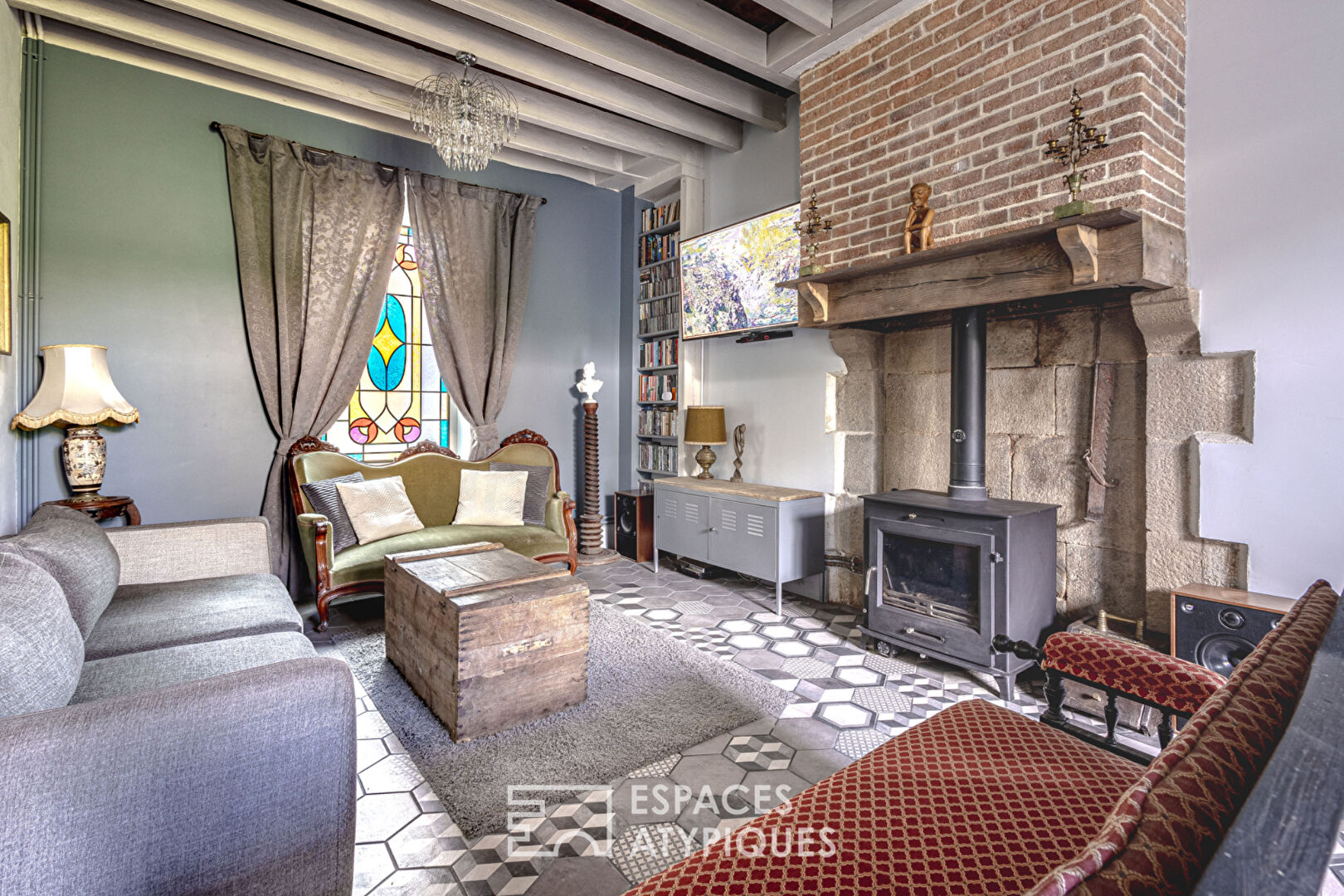 Maison de Maître revisitée par un artiste façon design