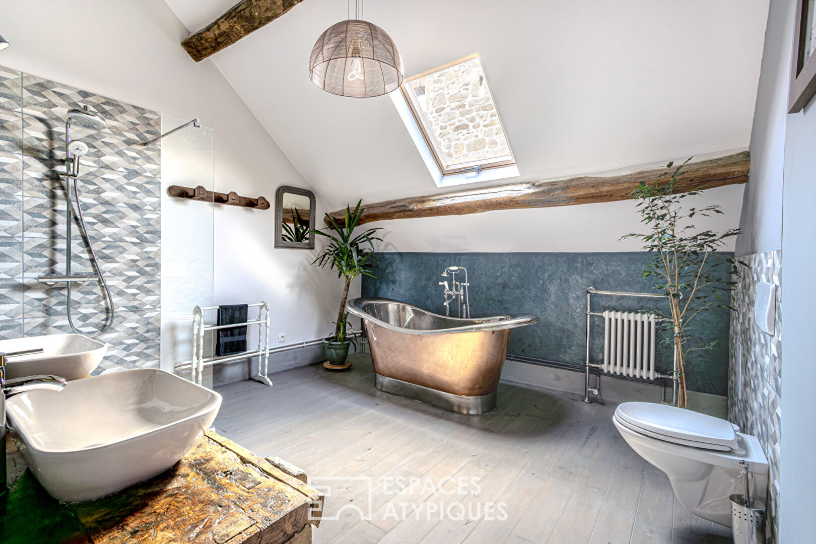 Maison de Maître revisitée par un artiste façon design