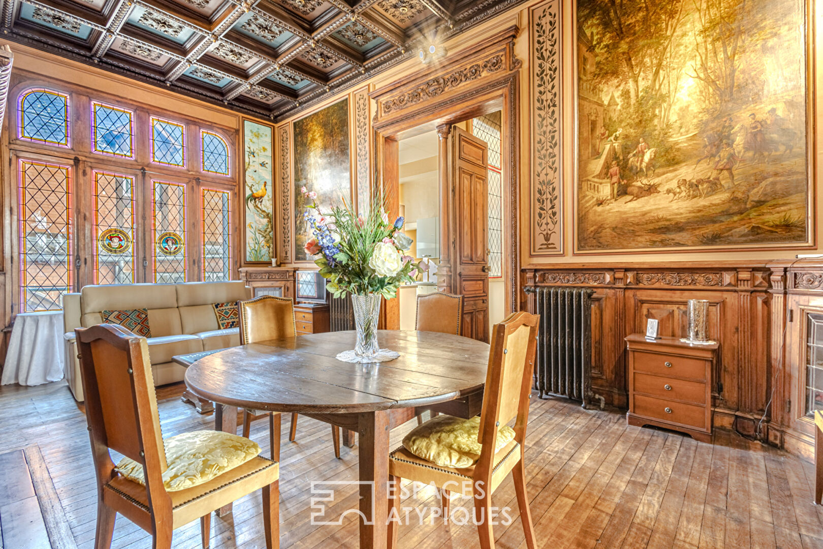 Appartement musée riche d’un décor unique à Limoges