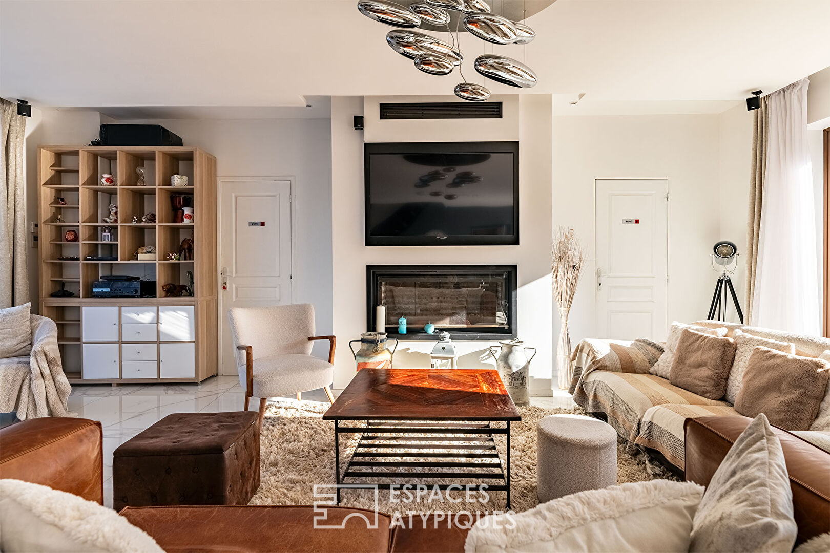 Old farm renovated into a contemporary family home