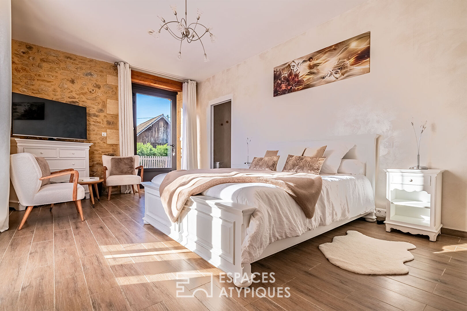 Old farm renovated into a contemporary family home