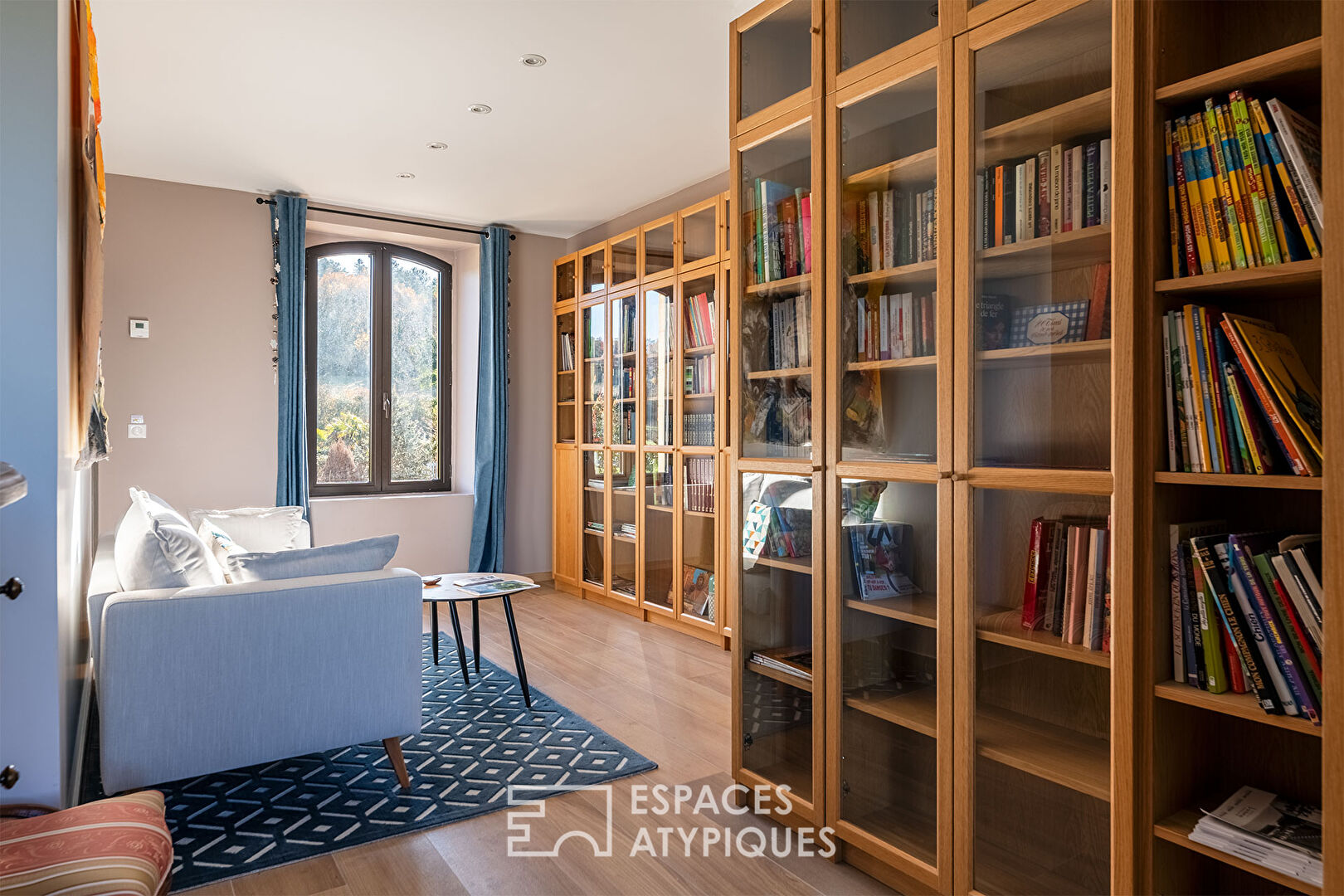 Old farm renovated into a contemporary family home