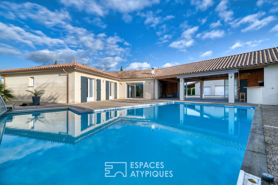 Quand le contemporain et la nature font des vagues, piscine incluse !