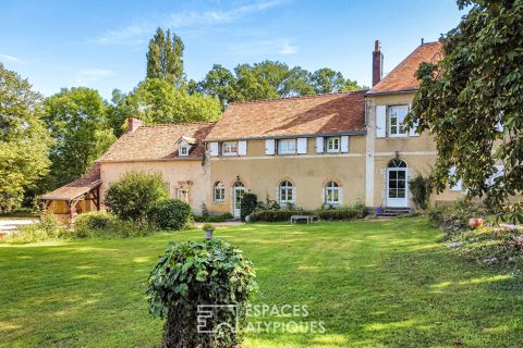 Authentique gentilhommière avec piscine