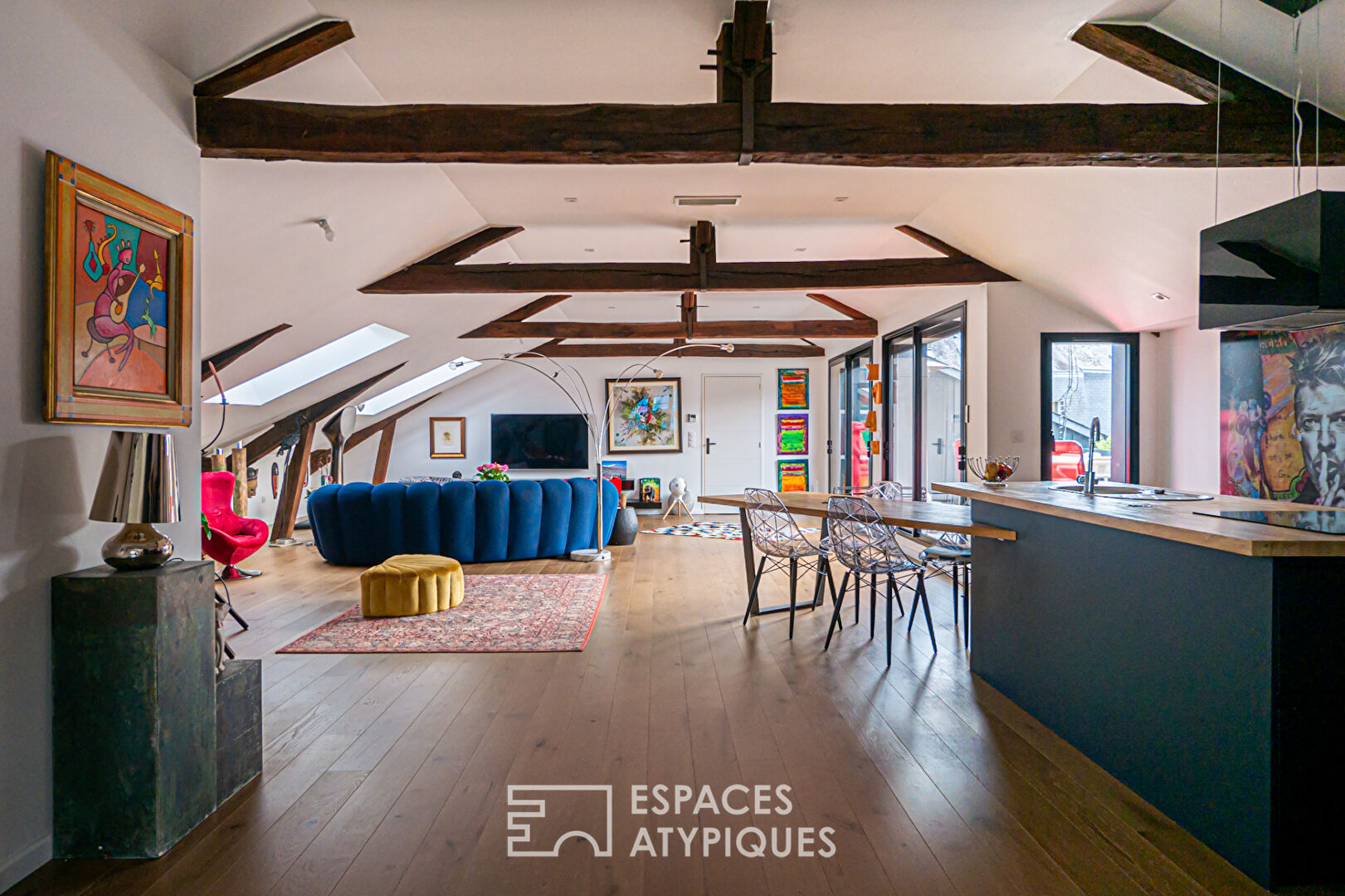 Lumineux loft dans un ancien couvent de la Visitation