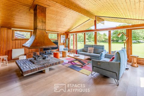 Magnifique maison norvégienne aux portes du Mans