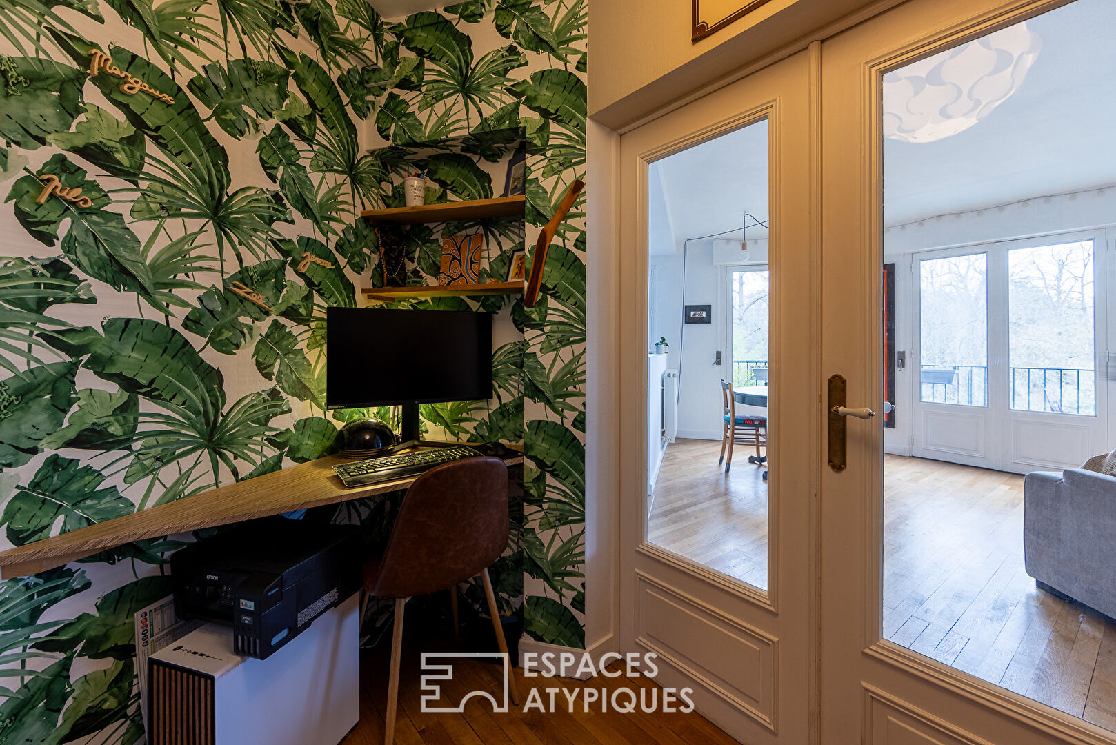 Appartement lumineux vue sur le jardin des plantes