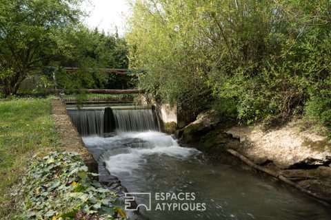 12th century character mill on the water’s edge