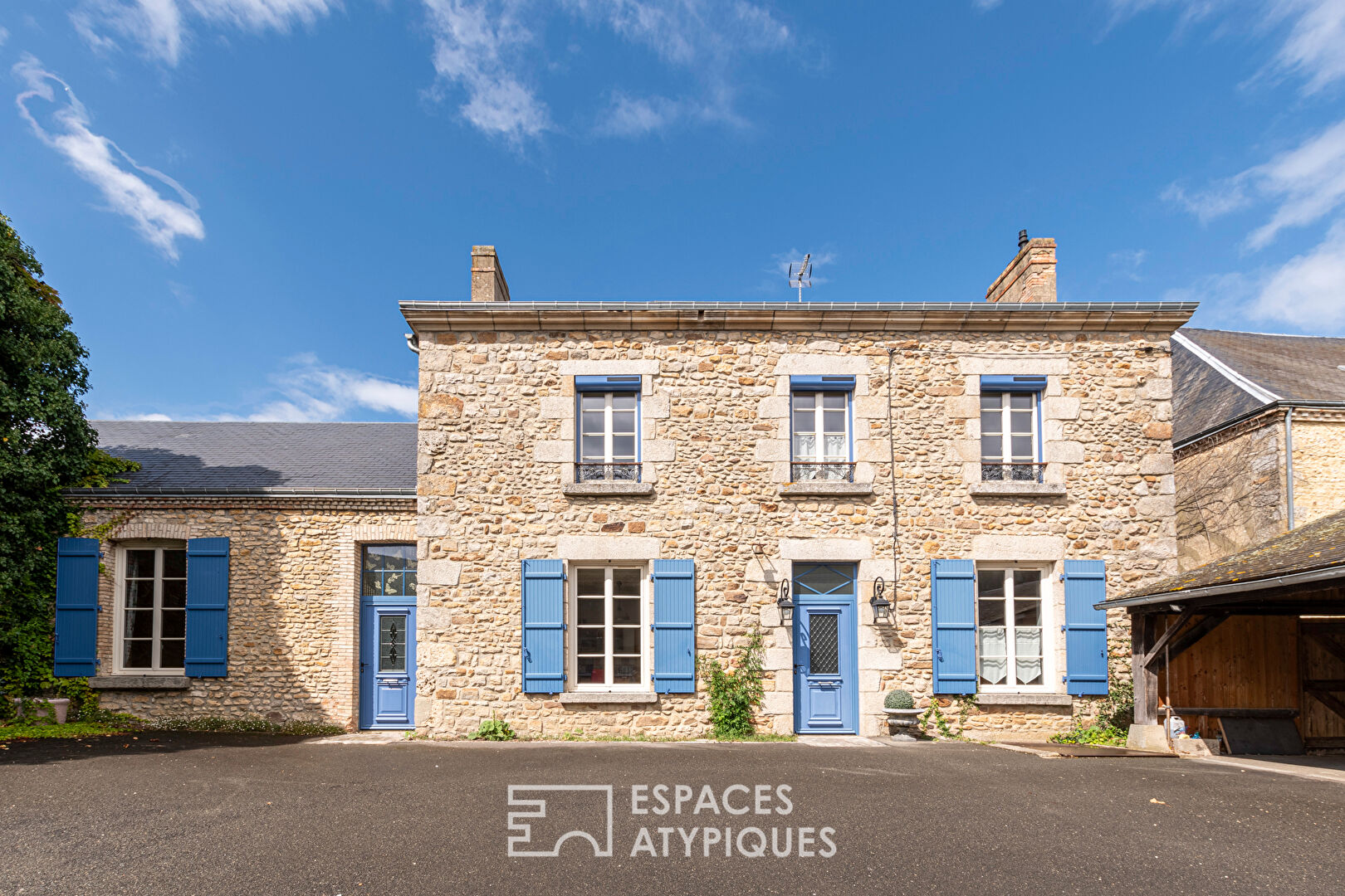 Very rare renovated old school