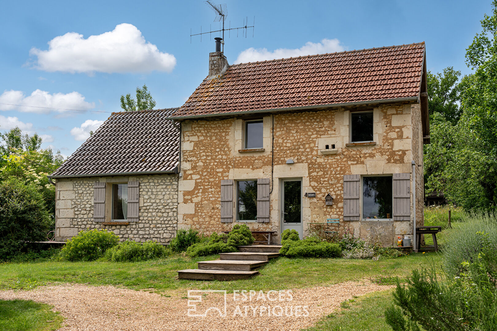 Propriété avec cabanes dans les arbres