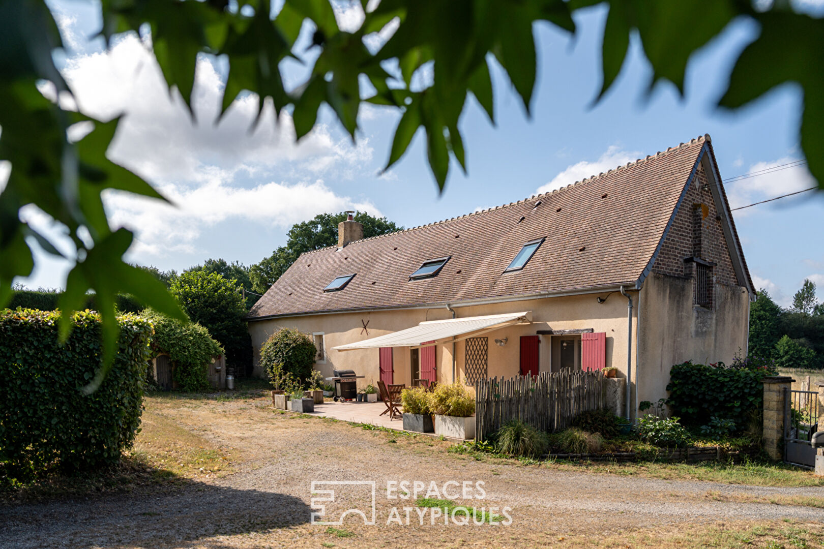 Charmante maison de campagne dans un cadre paisible