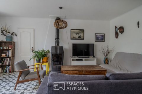 Maison de caractère sur intime domaine équestre arboré