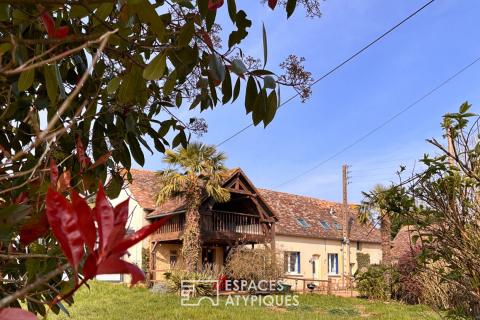 Maison de caractère sur intime domaine de campagne