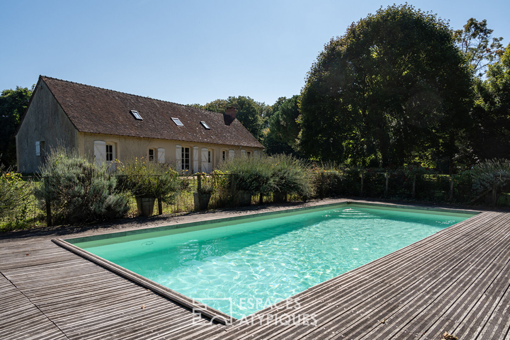 Peaceful family property in the heart of the woods