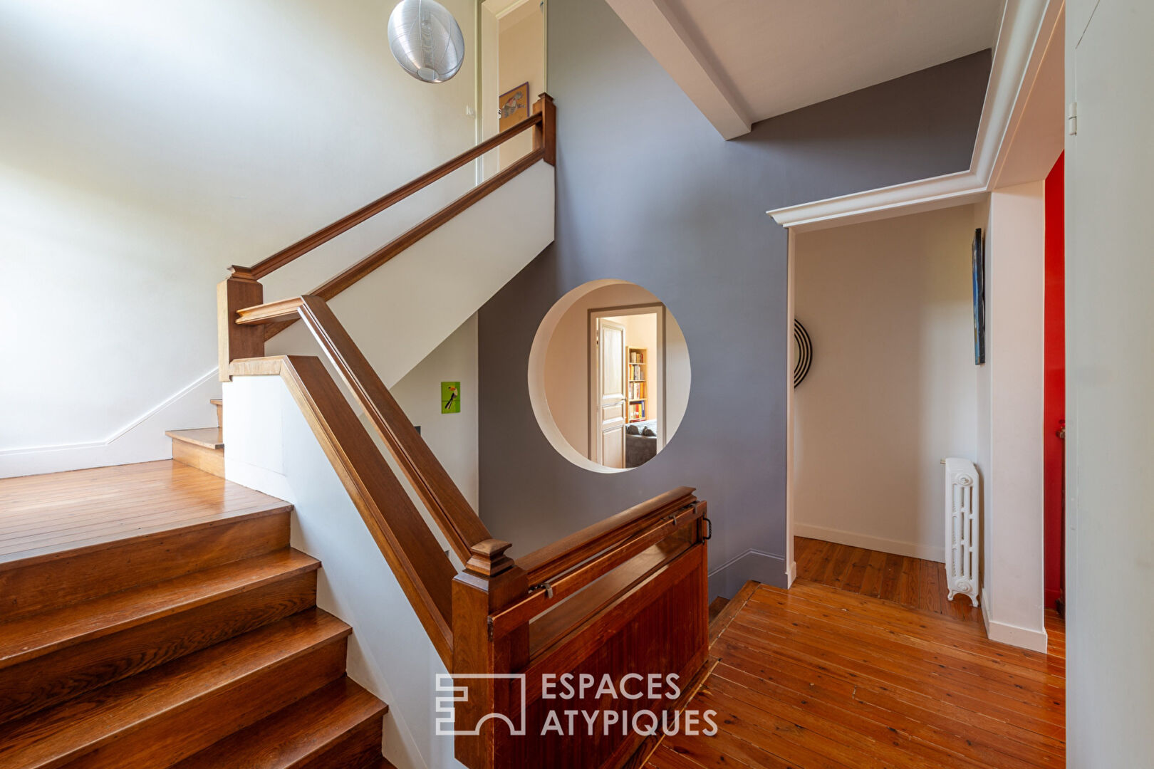 A bright haven in the heart of the city on the banks of the Sarthe