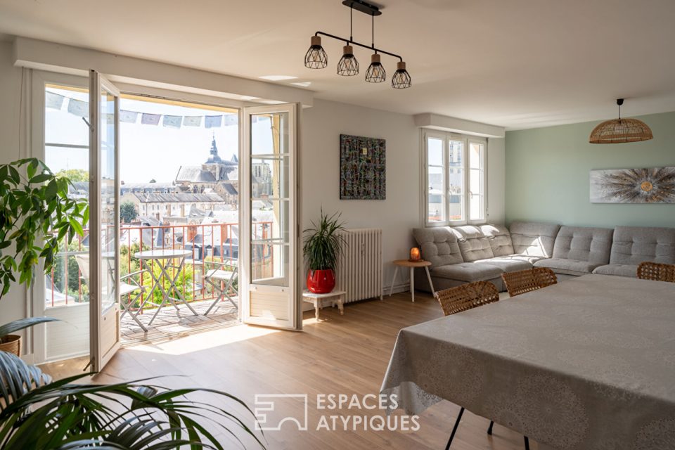 Charmant appartement rénové avec vue imprenable