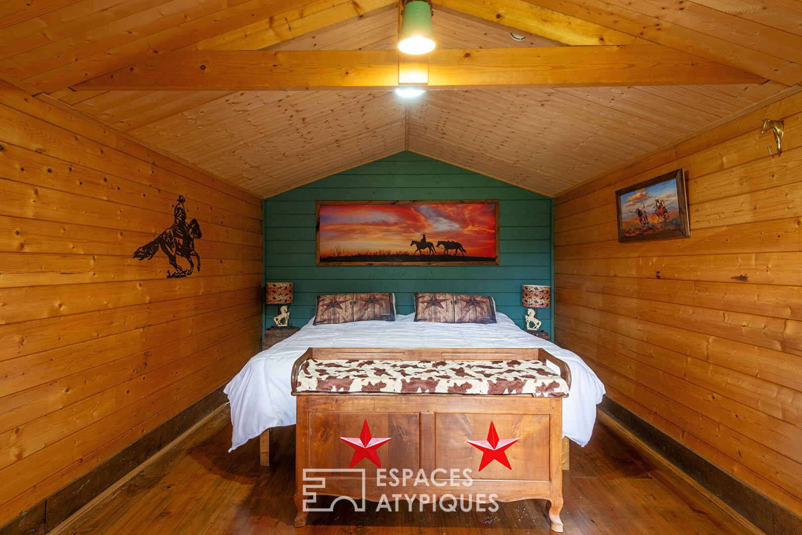 Equestrian domain with a western spirit