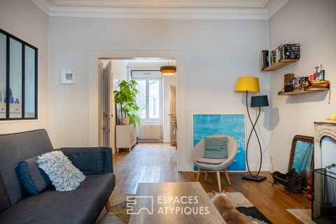 Mancelle de caractère avec jardin, centre-ville