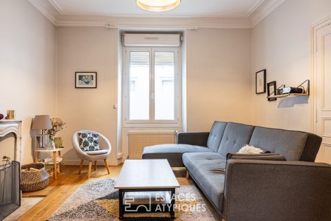 Mancelle de caractère avec jardin, centre-ville