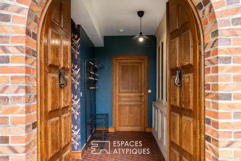 Large country house with panoramic rural views