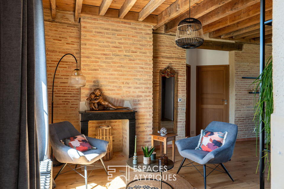 Maison de charme au cachet authentique, rénovée avec élégance