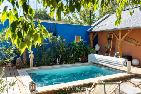Sublime mancelle de charme renovée avec piscine