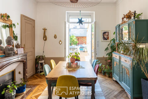 Sublime mancelle de charme renovée avec piscine