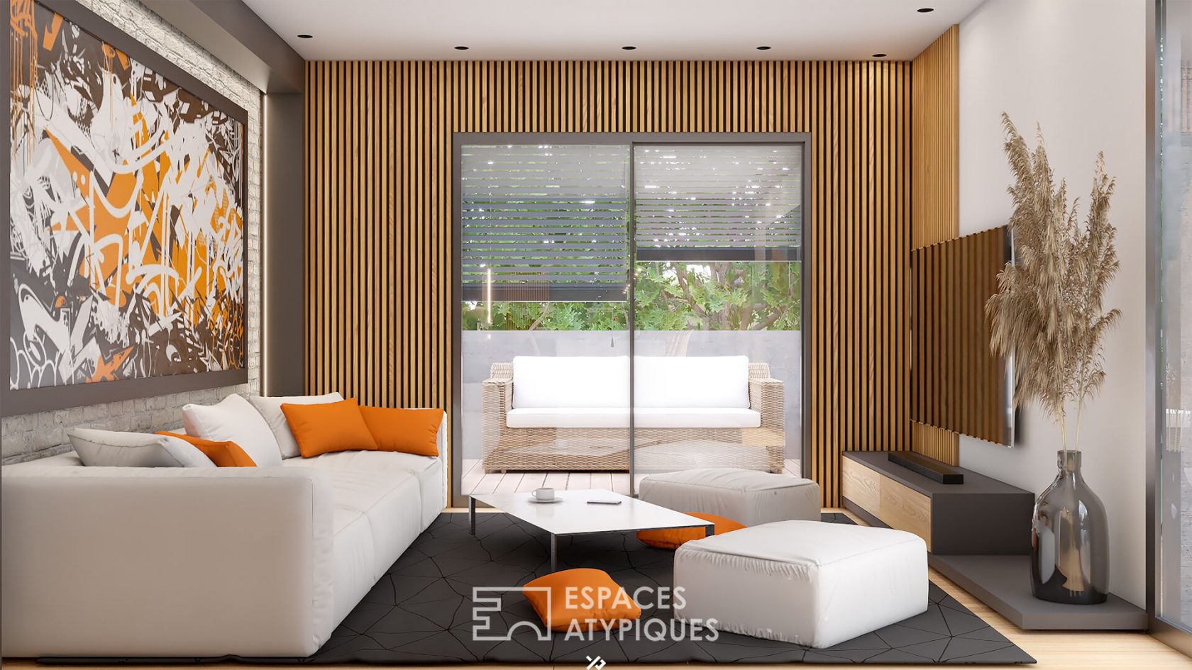 New luxury T4 apartment with its generous terrace