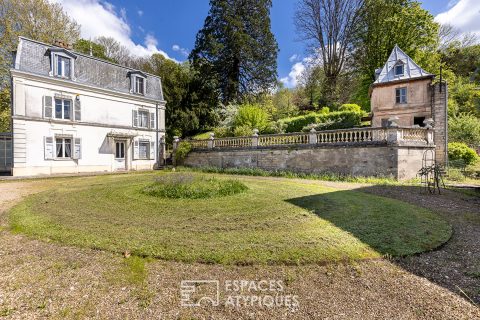 Maison bourgeoise à réinterpréter dans un parc d’1ha