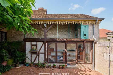 Village house with independent apartment and professional premises